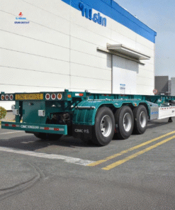 MÓC XƯƠNG CIMC 40 FEET 12 GÙ LỐP 12R22.5 NĂM 2025