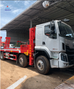 XE NÂNG ĐẦU CHỞ MÁY CÔNG TRÌNH CHENGLONG 4 CHÂN