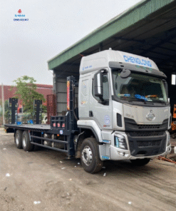 XE NÂNG ĐẦU CHỞ MÁY CÔNG TRÌNH CHENGLONG 3 CHÂN