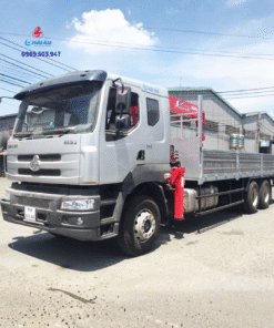 XE TẢI CHENGLONG 3 CHÂN GẮN CẨU UNIC 5 TẤN